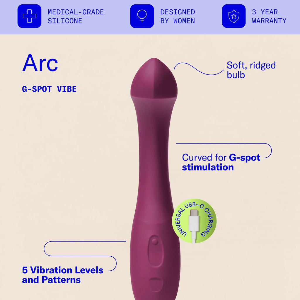 Dame Products ARC G-Spot Vibrator Rolik®
