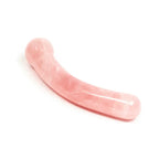 Pink Chakrubs Heart Curve Rose Quartz Wand