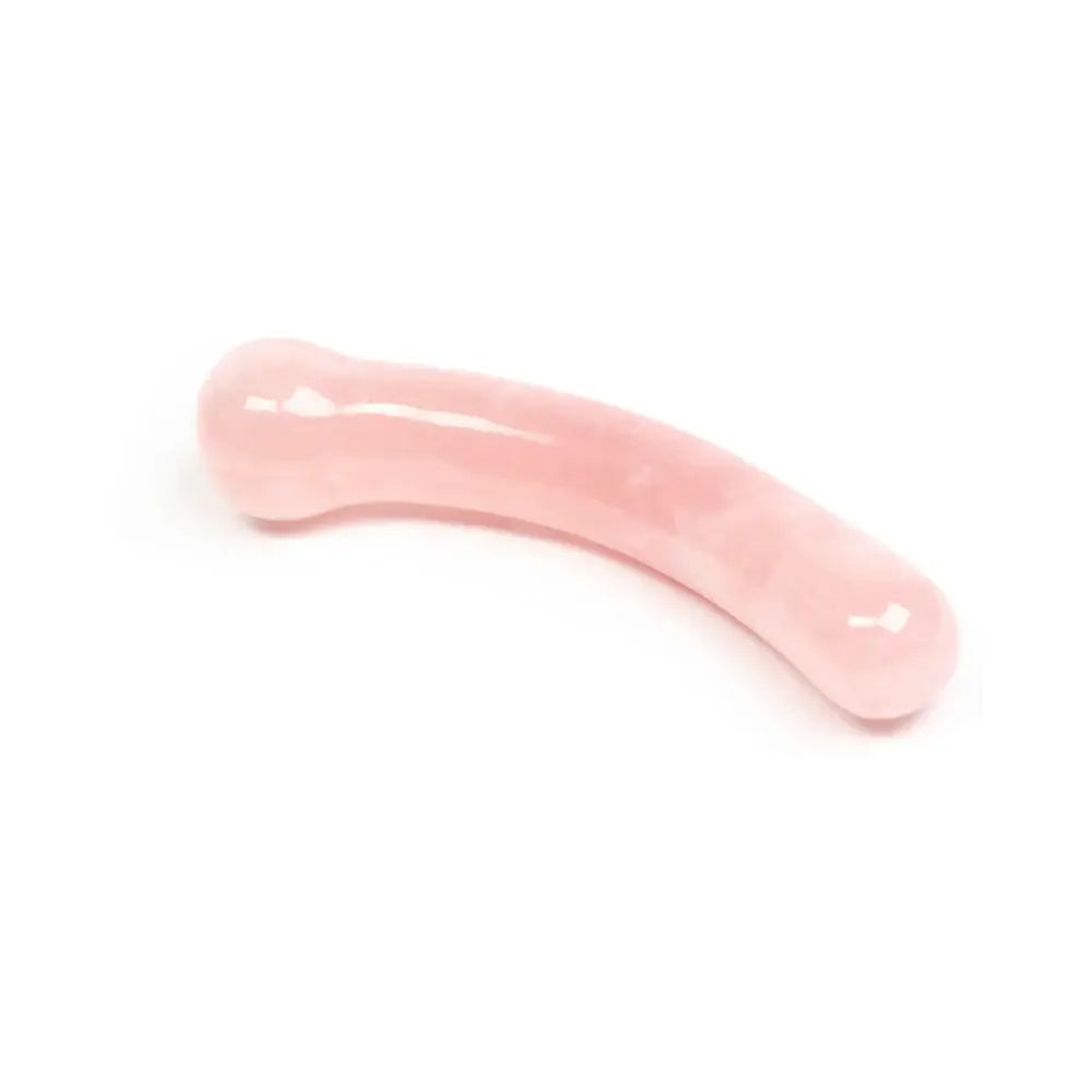 Pink Chakrubs Heart Curve Rose Quartz Wand