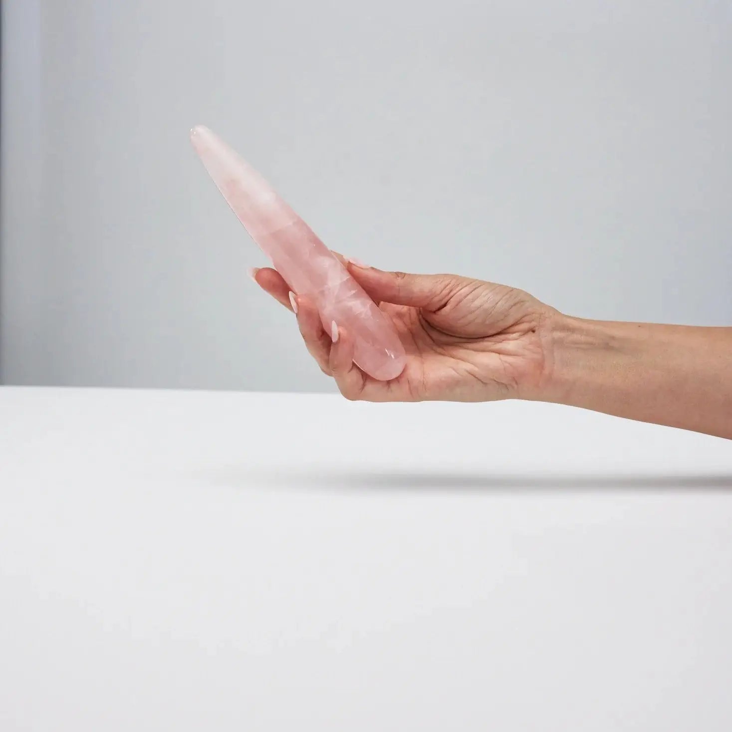 Pink Chakrubs Heart Slim Rose Quartz Wand