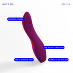 Dame Dip 2.0 Vibrator - Rolik®