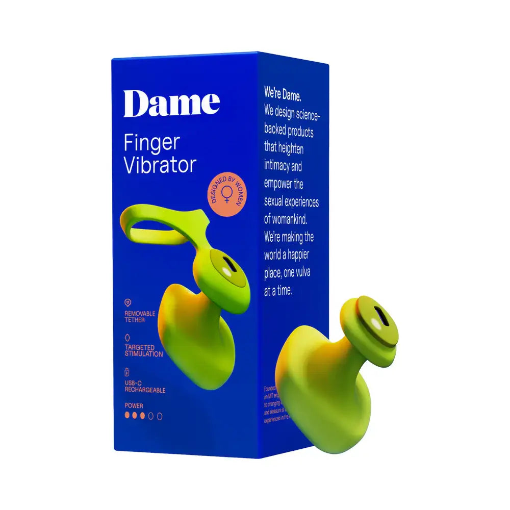 Dame Fin 2.0 Finger Vibrator - Vibrator