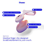 Dame Fin 2.0 Finger Vibrator - Vibrator