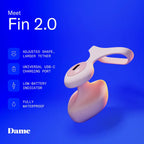 Dame Fin 2.0 Finger Vibrator - Vibrator