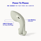 Dame Hug Vibrating Couples C-Ring – Adjustable Erection Support & Clitoral Stimulation