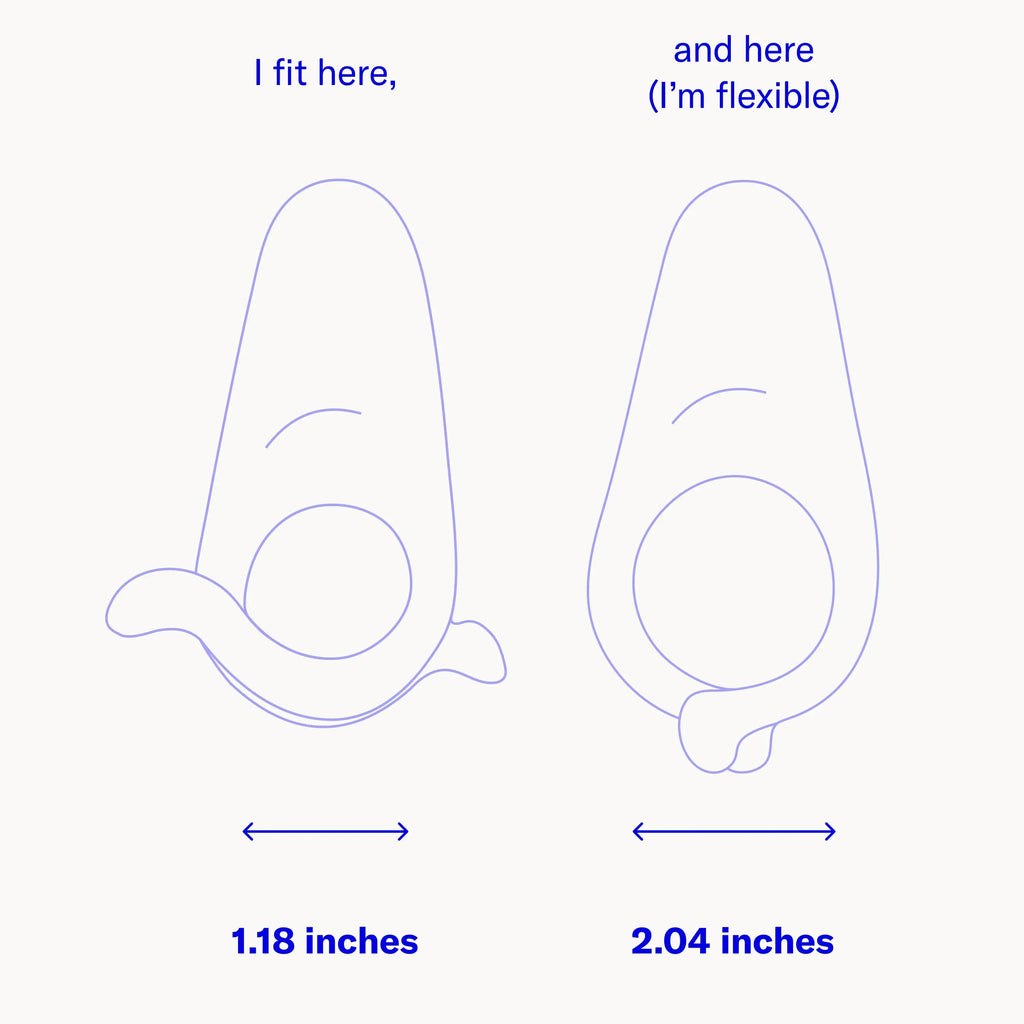 Dame Hug Vibrating Couples C-ring Rolik®