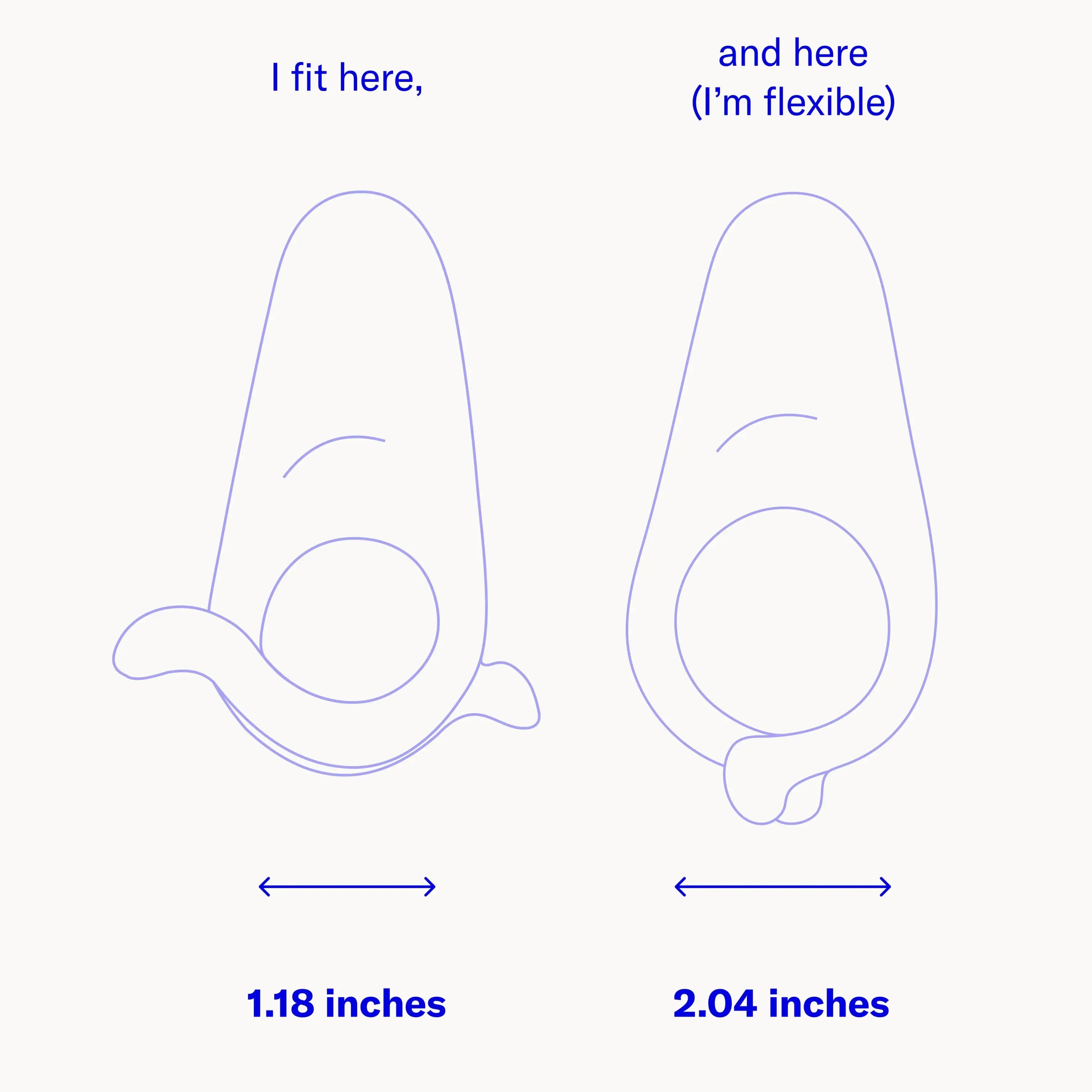 Dame Hug Vibrating Couples C-ring Rolik®