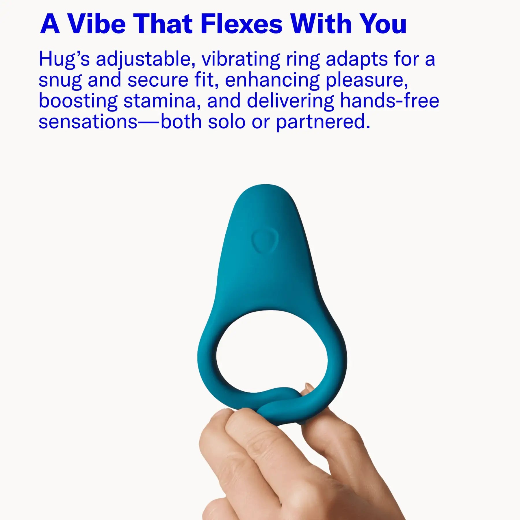 Dame Hug Vibrating Couples C-ring Rolik®