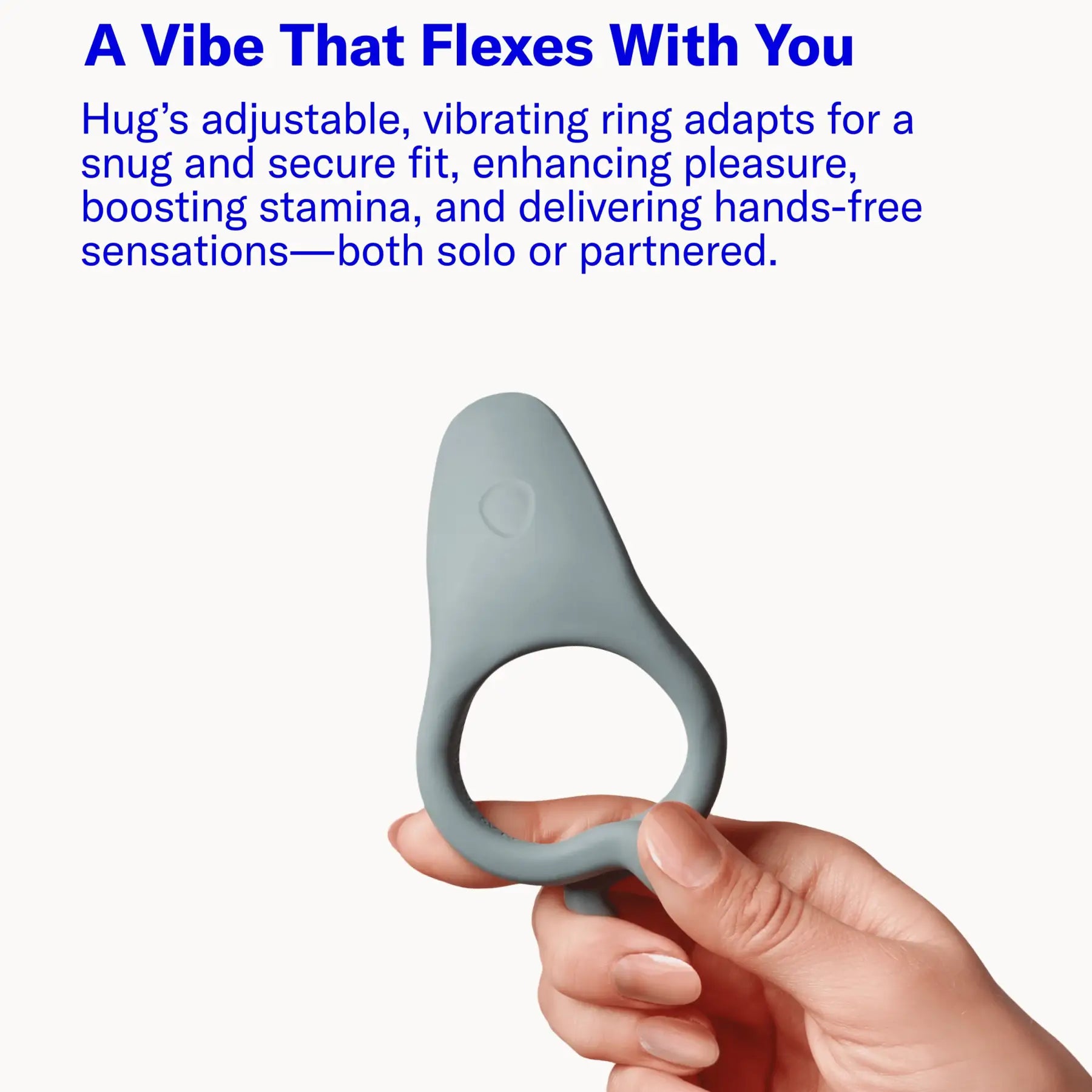 Dame Hug Vibrating Couples C-ring Rolik®