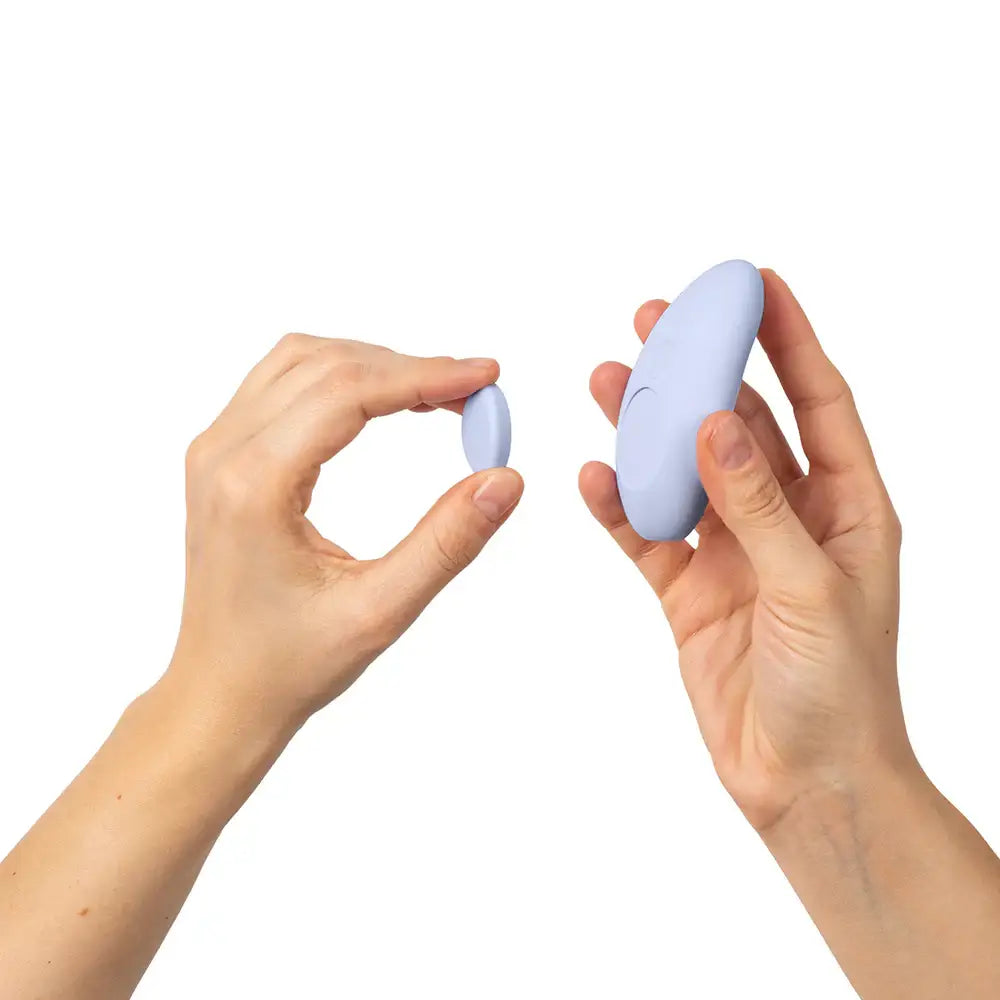 Dame Lay Panty Vibrator with Wireless Remote Periwinkle