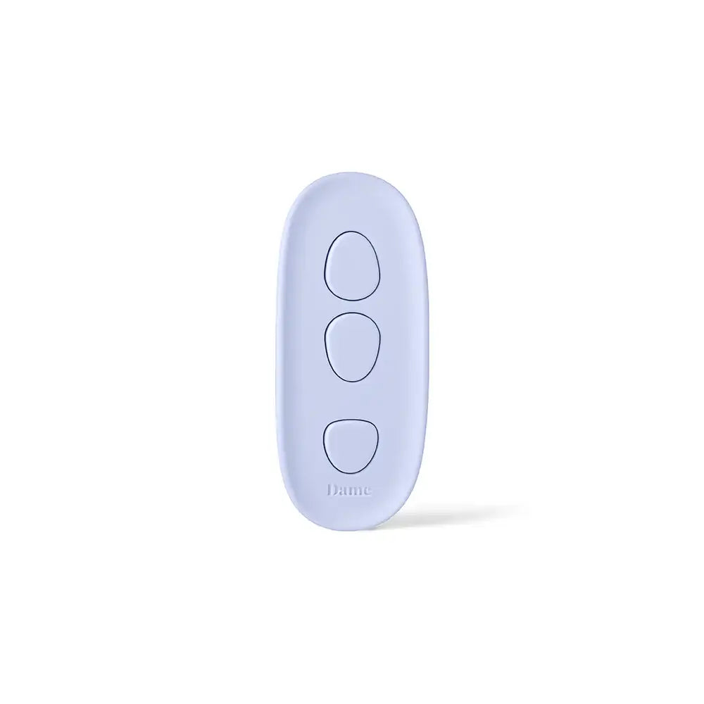 Dame Lay Panty Vibrator with Wireless Remote Periwinkle