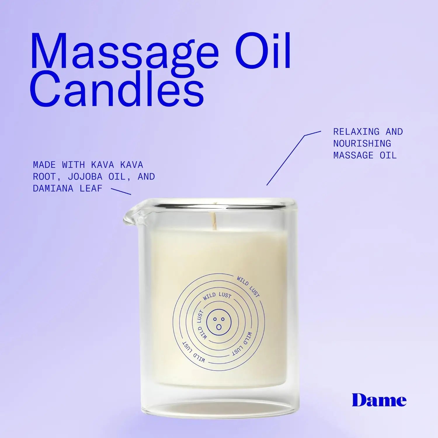 Dame Massage Candle