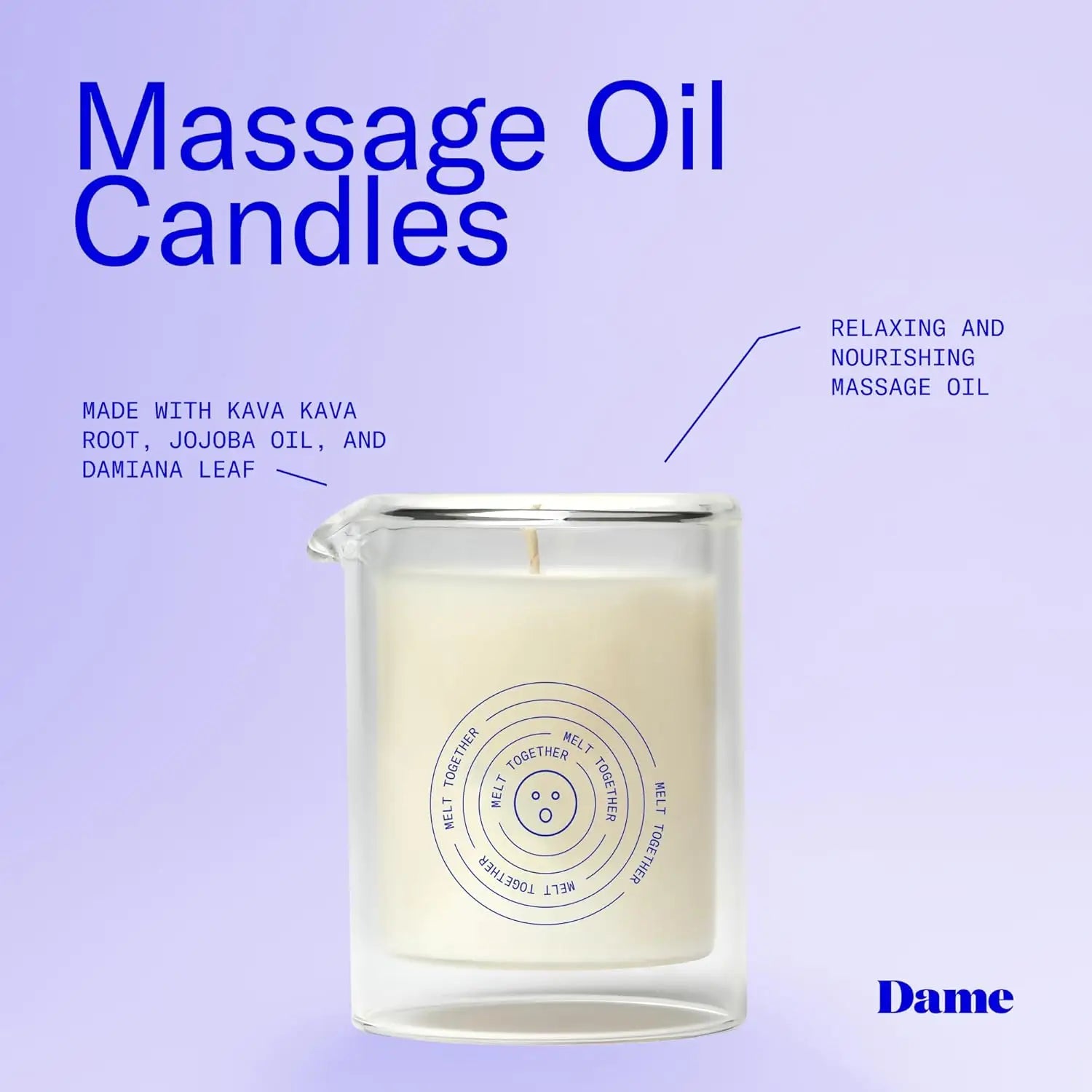Dame Massage Candle