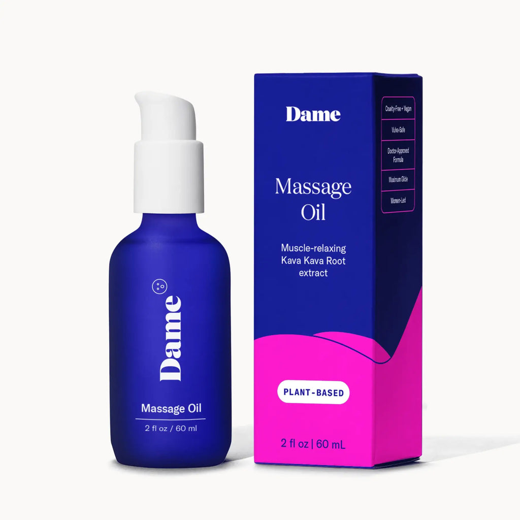 Dame Products Sandalwood & Cardamom Scented Massage Oil Rolik®