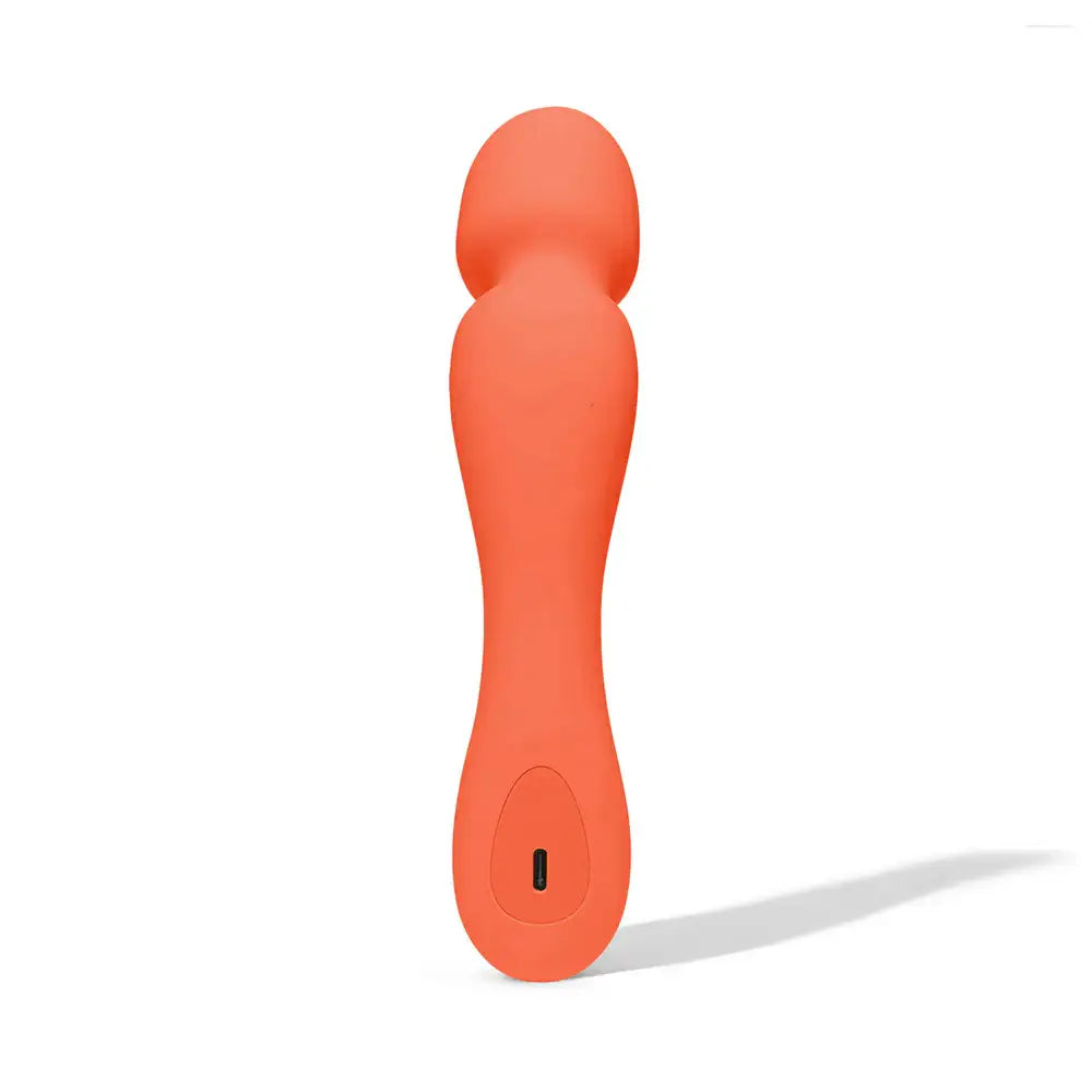 Dame Min Mini Wand Vibrator Papaya Orange Rolik®