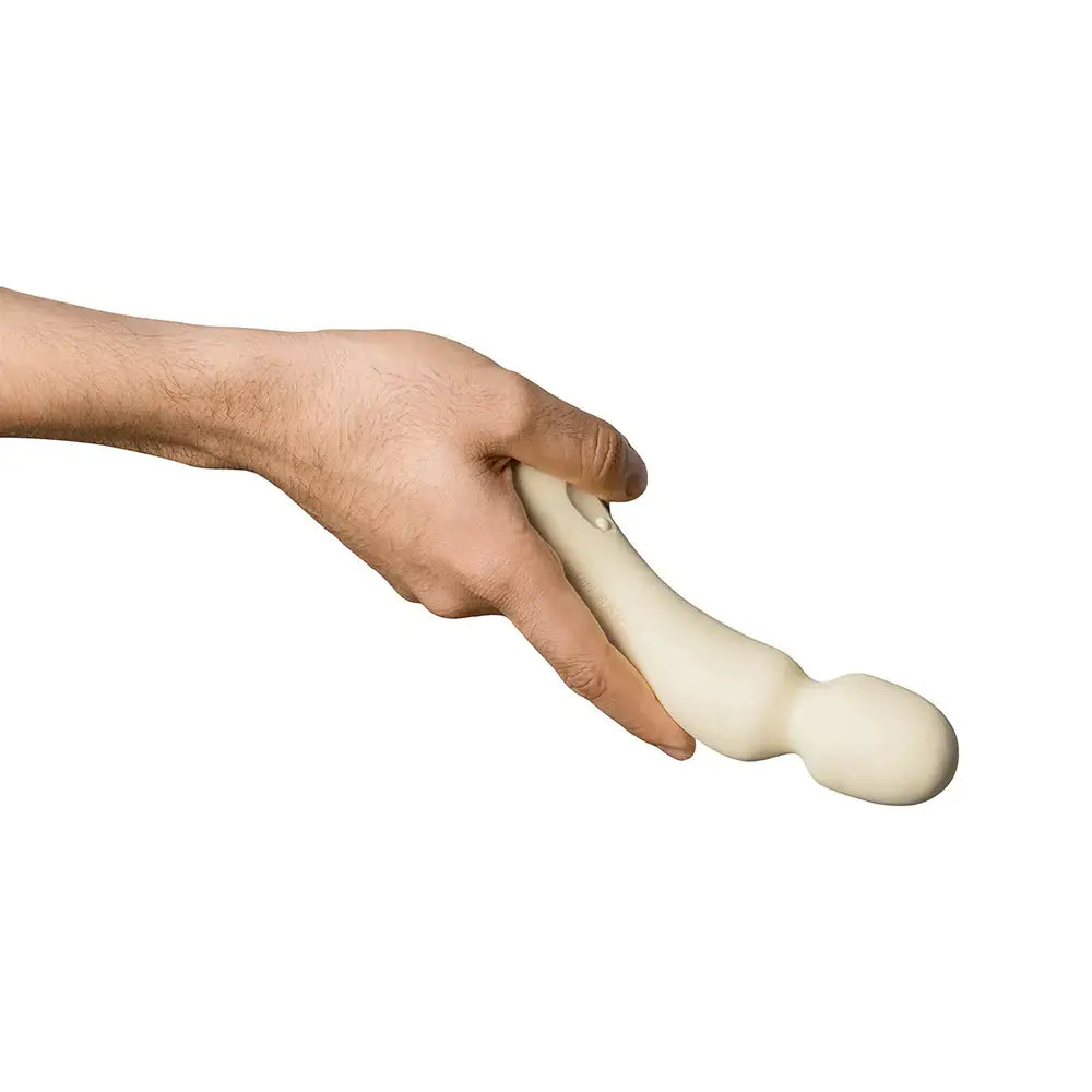 Dame Min Mini Wand Vibrator Butter Beige Rolik®