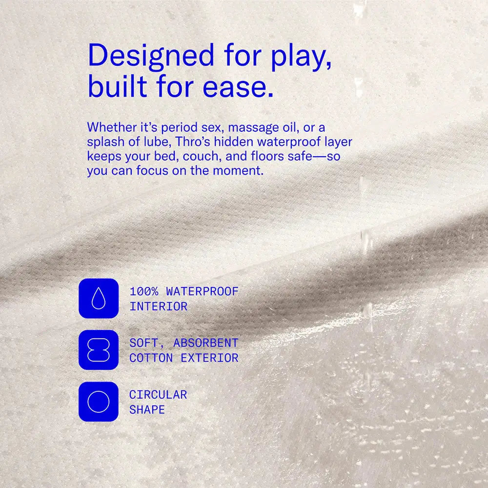 Dame Thro Waterproof Sex Blanket - Furniture