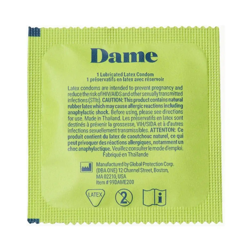 Dame Ultra-Thin Condoms 12-Pack Rolik®