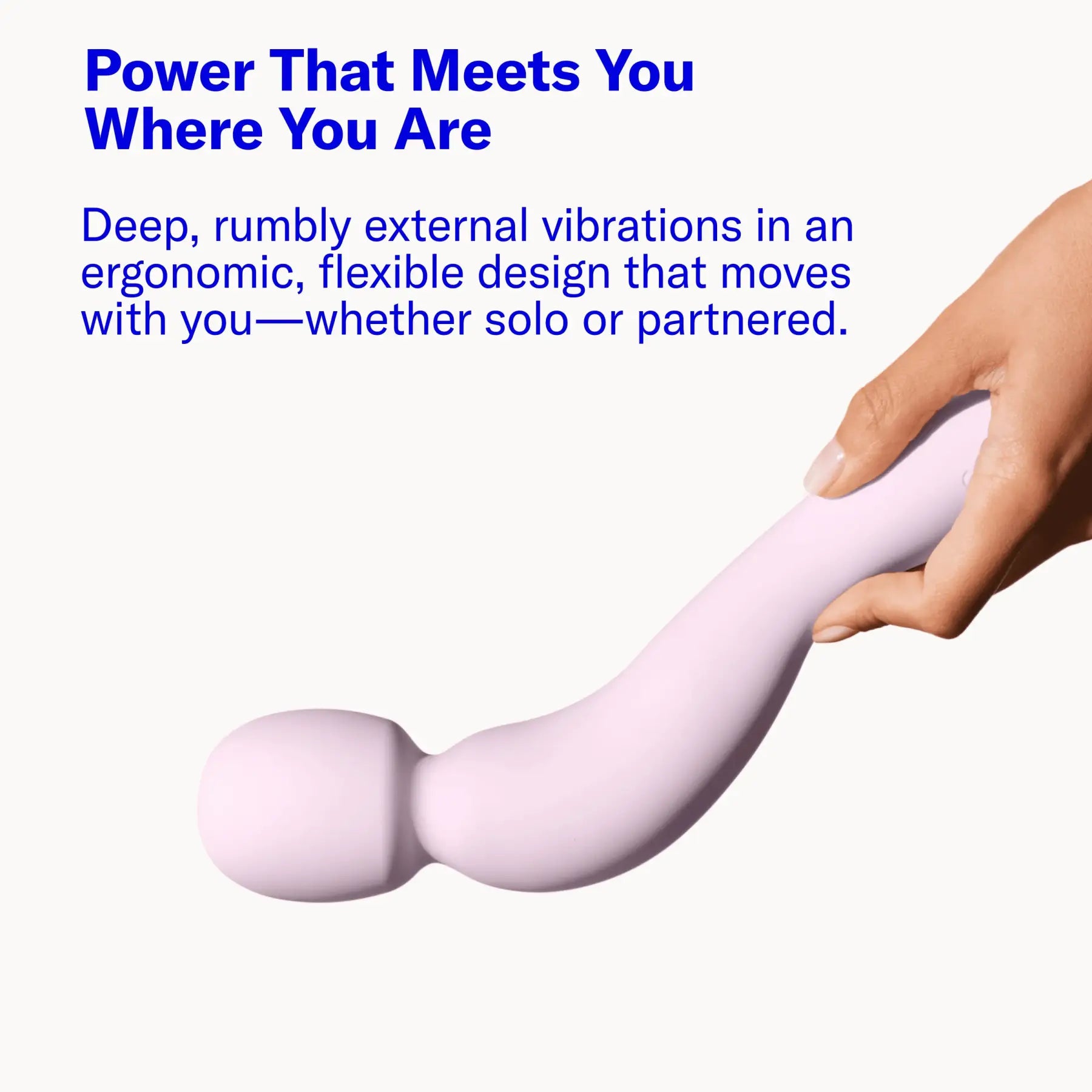 Dame Com Wand Vibrator - Rolik®