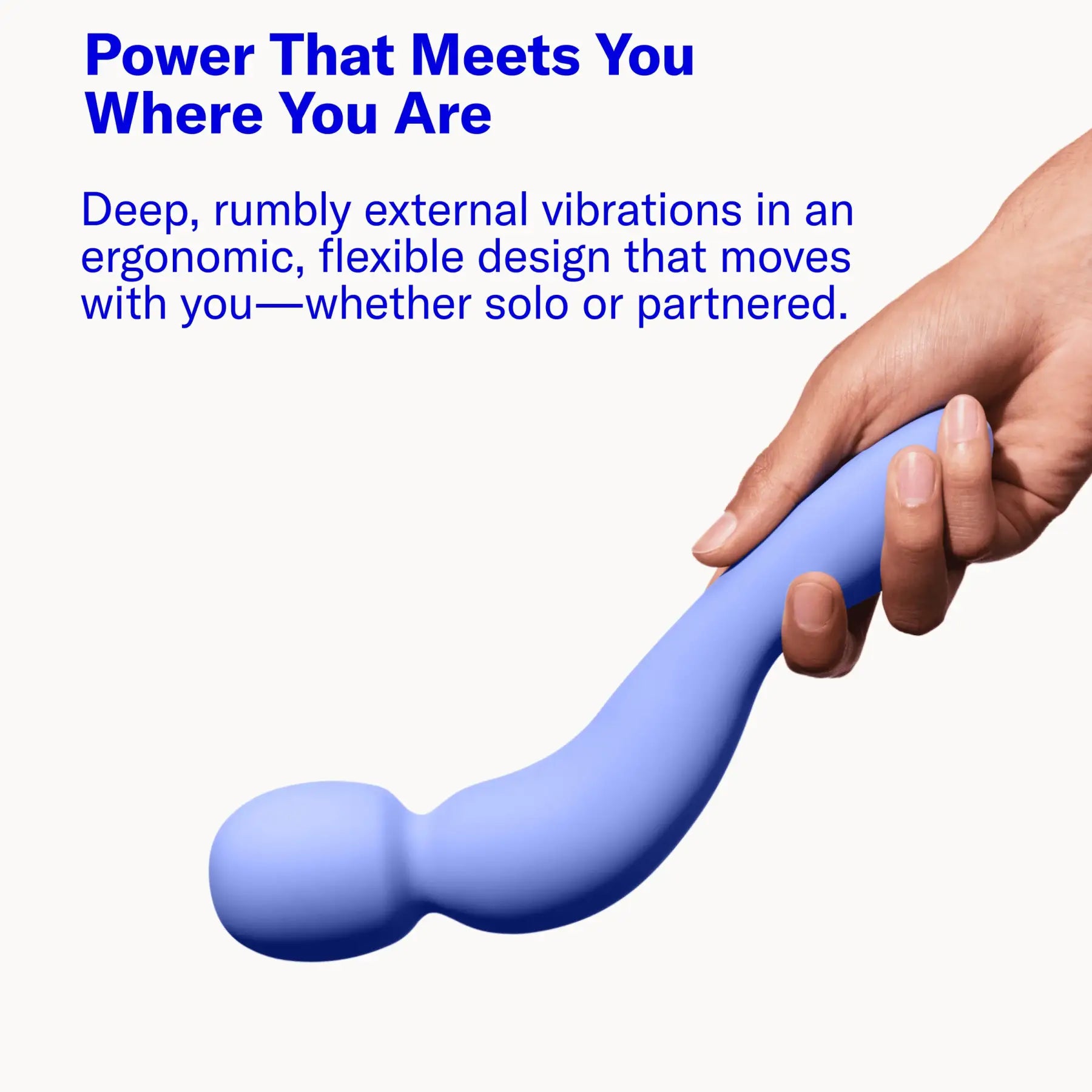 Dame Com Wand Vibrator - Rolik®