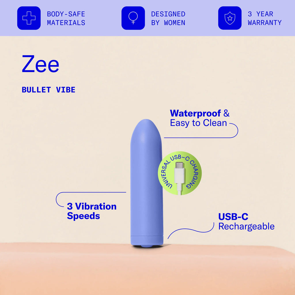 Dame Products Zee™ Bullet Vibrator Rolik®