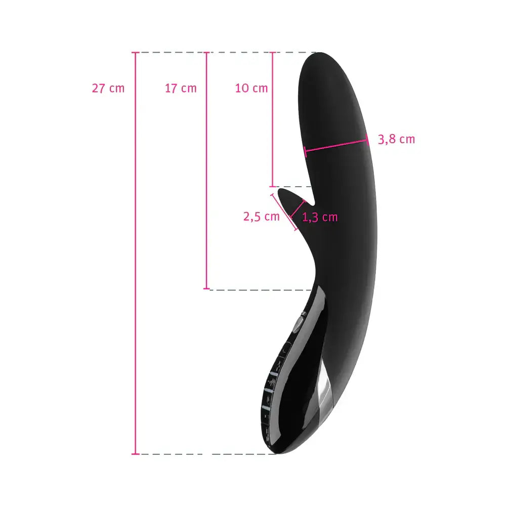 Daring Danny eStim Vibrator Black