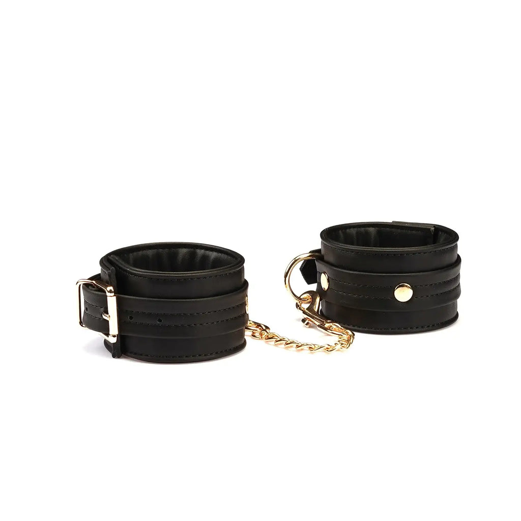 Dark Candy Vegan Leather Ankle Cuffs