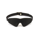 Black Dark Candy Vegan Leather Blindfold