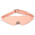 Pink Dark Candy Vegan Leather Blindfold