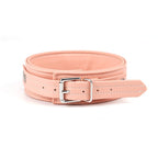 Dark Candy Vegan Leather Collar with Leash