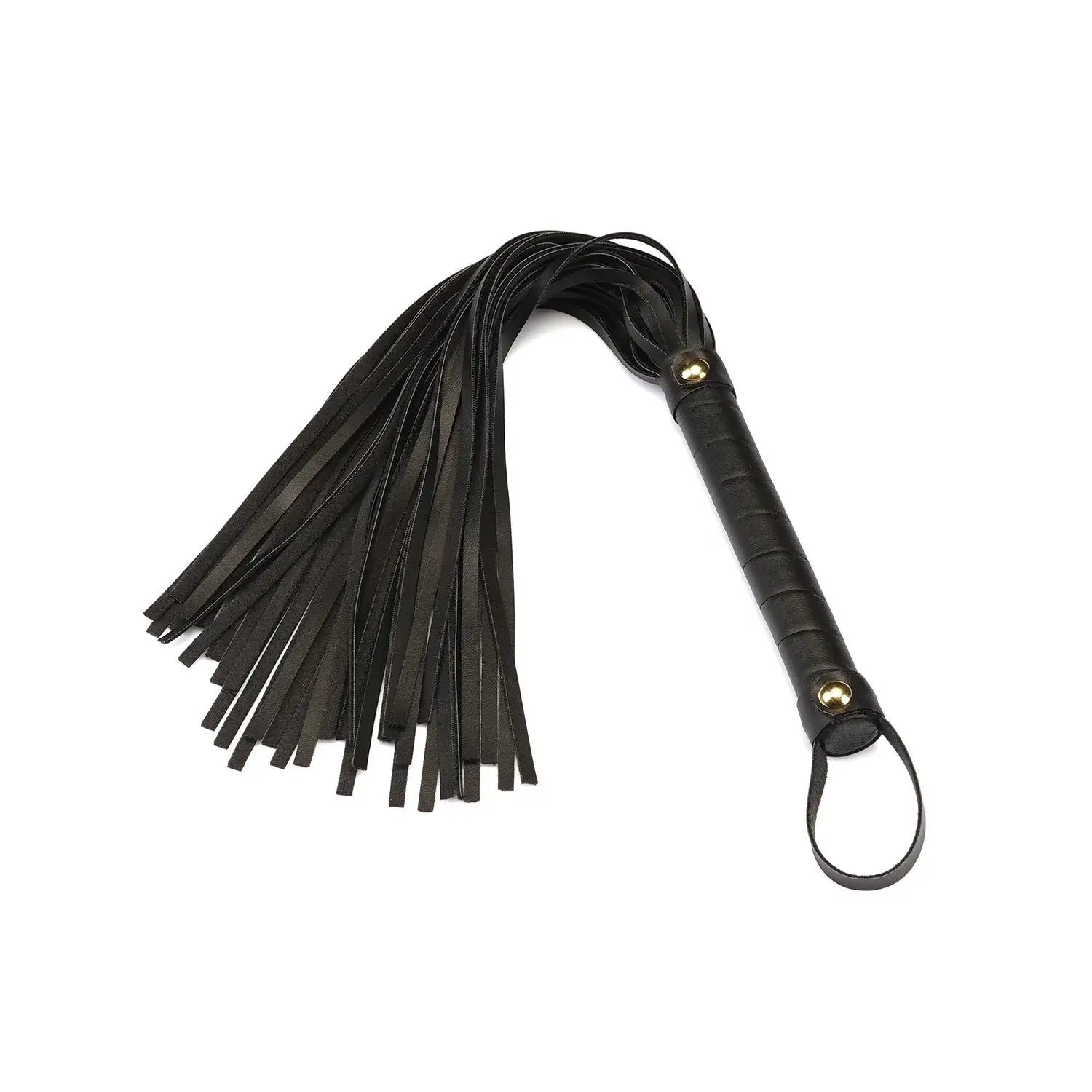 Black Dark Candy Vegan Leather Flogger
