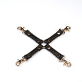 Black Dark Candy Vegan Leather Hogtie