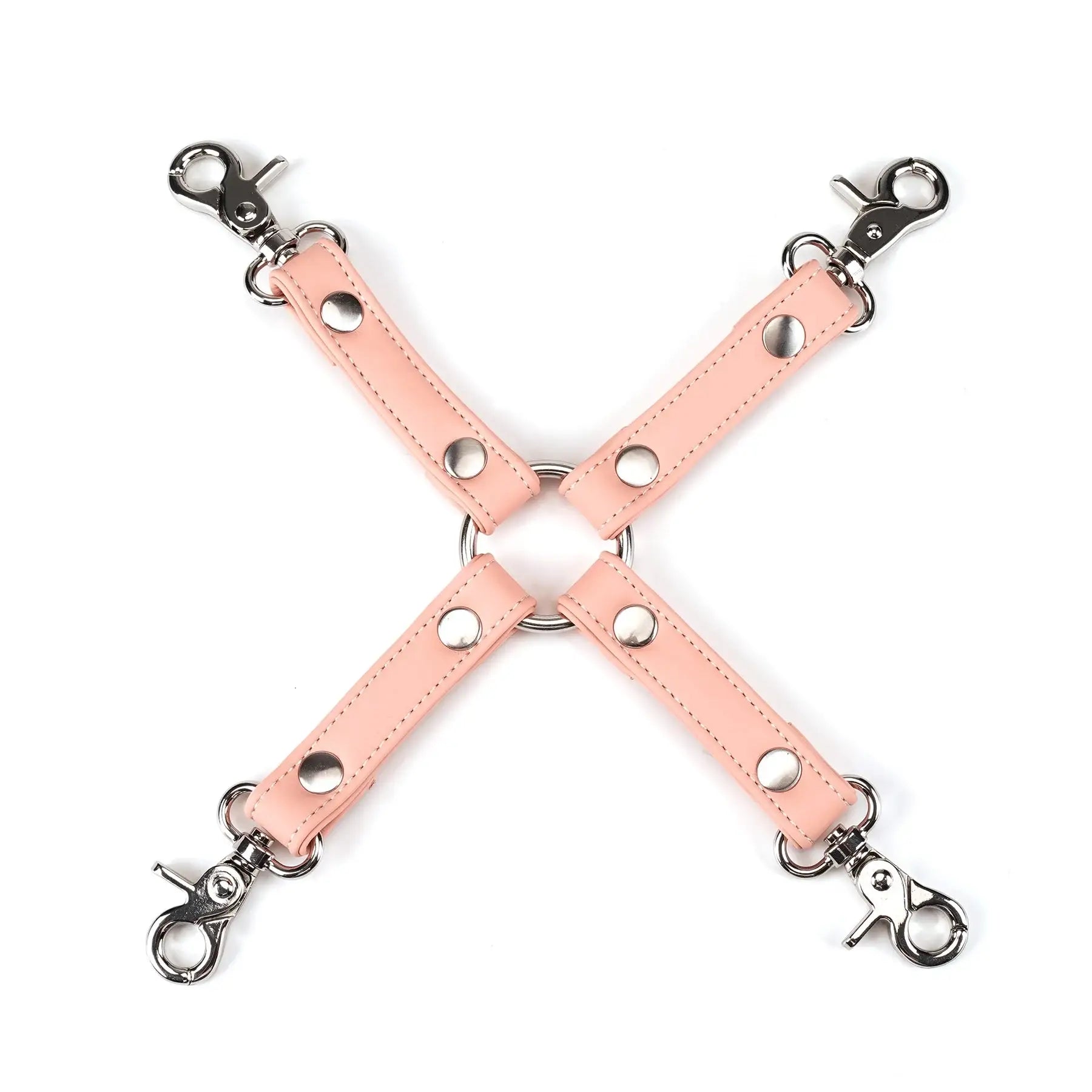 Pink Dark Candy Vegan Leather Hogtie