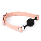 Dark Candy Vegan Leather & Silicone Ball Gag