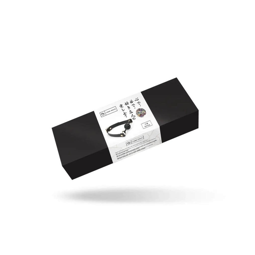 Dark Candy Vegan Leather & Silicone Ball Gag