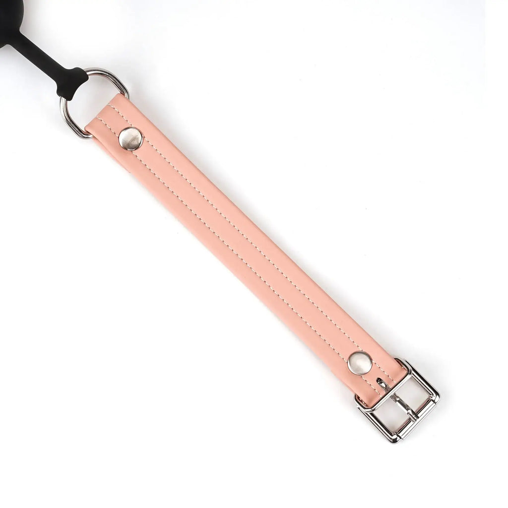 Dark Candy Vegan Leather & Silicone Ball Gag