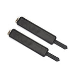 Dark Secret Collection Leather Ankle Cuffs - Black - Restraints