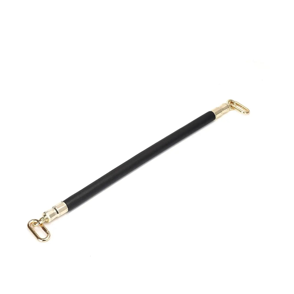 Black Dark Secret Collection Leather Coated Spreader Bar