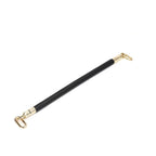 Black Dark Secret Collection Leather Coated Spreader Bar