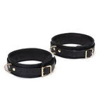 Dark Secret Collection Leather Thigh Cuffs - Restraints