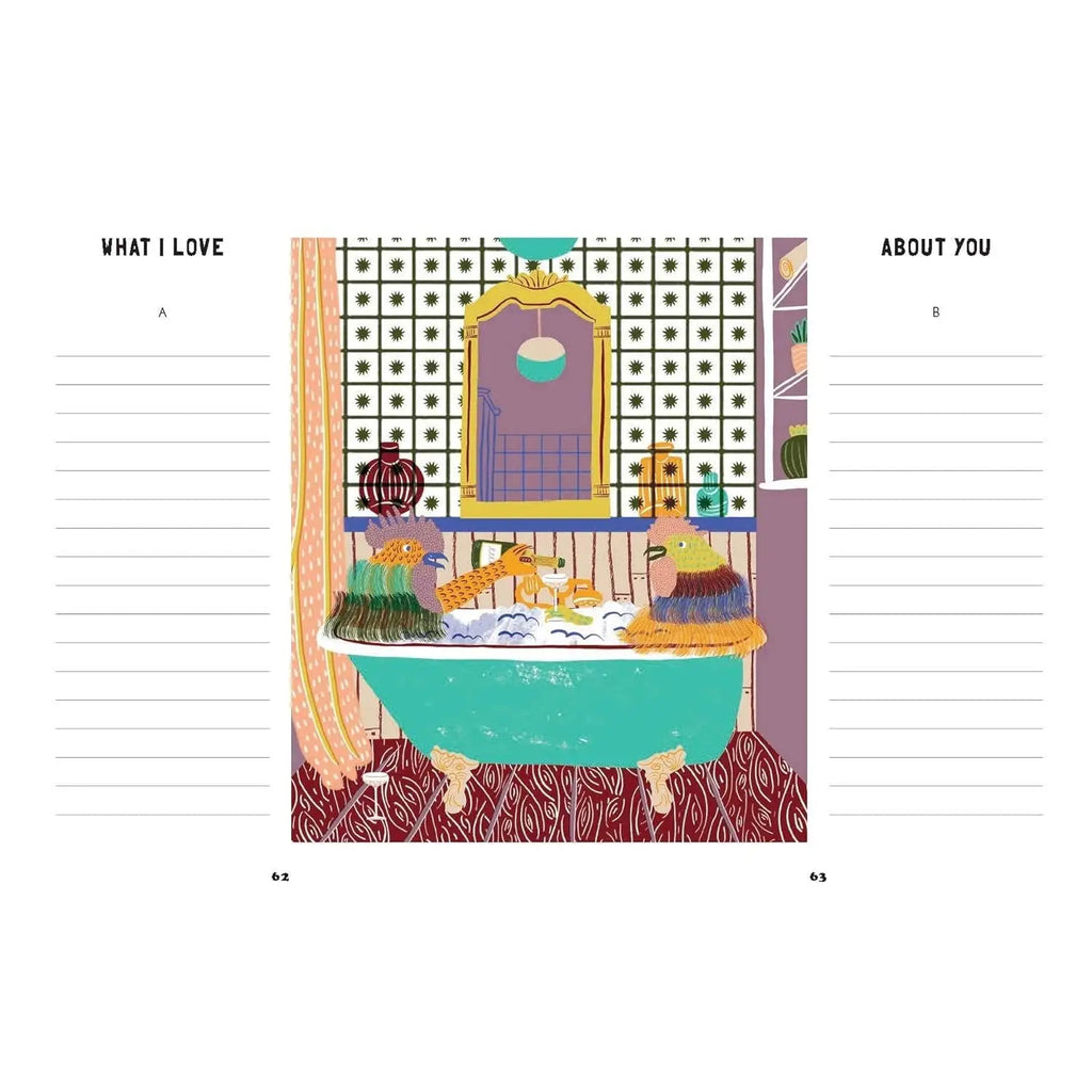 Date Night In: A Journal for Couples: Spark Conversation & Connection - Rolik®