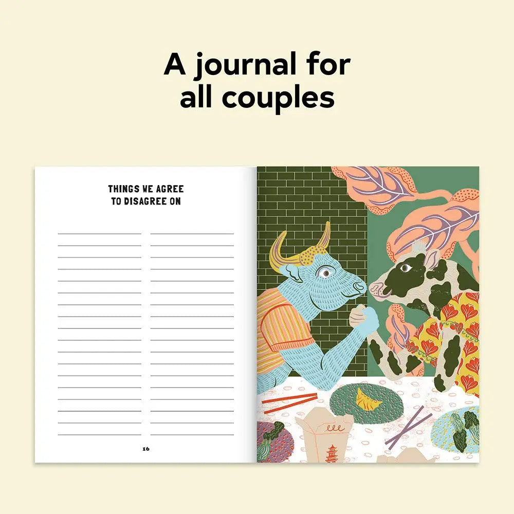 Date Night In: A Journal for Couples: Spark Conversation & Connection - Rolik®