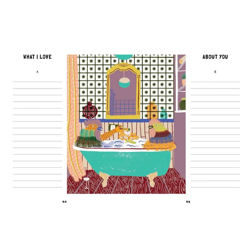 Date Night In: A Journal for Couples: Spark Conversation & Connection - Rolik®