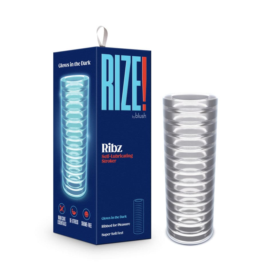 RIZE! Ribz Glow in the Dark Self-Lubricating Stroker - Rolik®