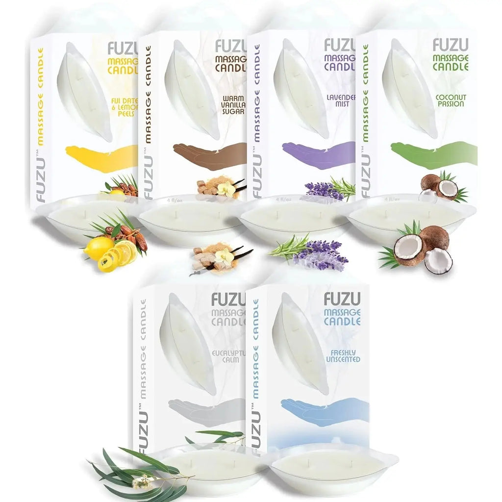 DeeVa Toys Fuzu Massage Candle - Warm Oil for Sensual & Skin Care