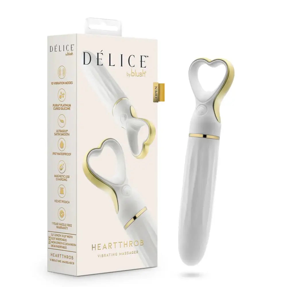 Délice™ Heartthrob Vibrating Massager - Rolik®