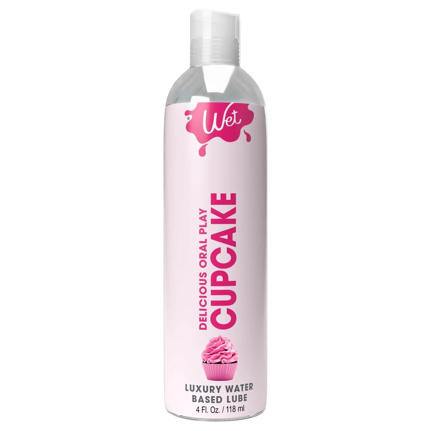 Delicious Oral Play Flavored Water - Based Lubricant - Cupcake