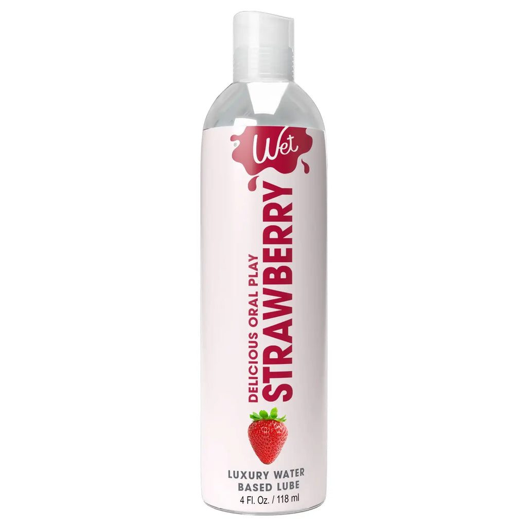 Delicious Oral Play Flavored Water - Based Lubricant - Strawberry