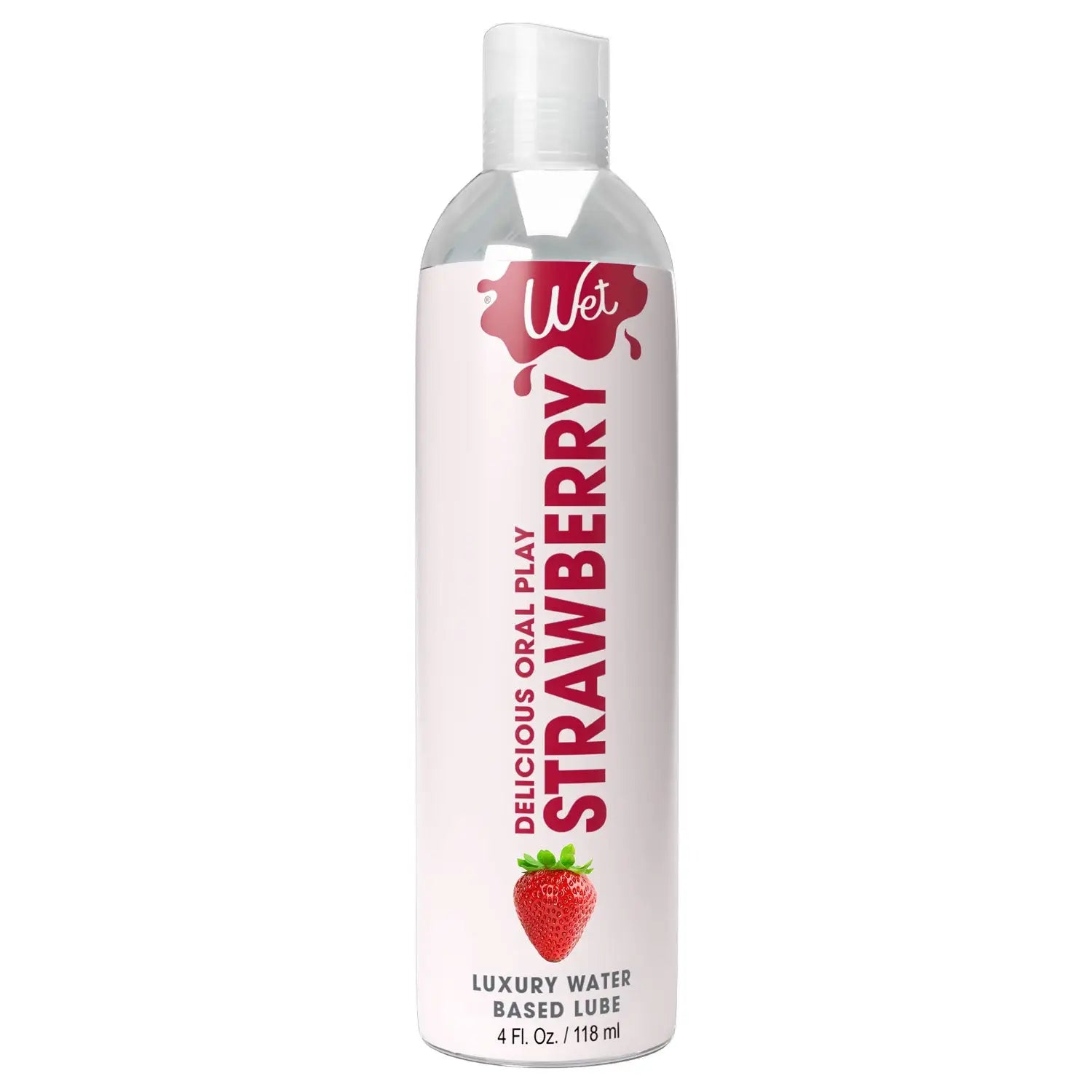 Delicious Oral Play Flavored Water - Based Lubricant - Strawberry