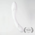 Dalia Carrerra Marble Edition Handmade Porcelain Dildo - White